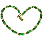 Collier Murano couleur vert