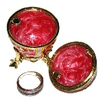 Oeuf Rosebud - Bouton de Rose - copie Oeuf Faberge