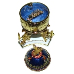 Oeuf au Transsibérien copie Oeuf Faberge