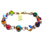 Bracelet Millefiori Murano